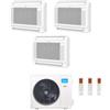 MIDEA CONDIZIONATORE MIDEA TRIAL SPLIT CONSOLE A PAVIMENTO 12000+12000+12000 BTU INVERTER M4OE-28HFN8-Q A++