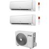 Ferroli CONDIZIONATORE FERROLI DUAL SPLIT GIADA M 12000+12000 BTU WIFI INVERTER ESTERNA 21-3 A++