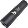 CYMA SILENZIATORE SKULL FROG NERO FULL METAL 130MM DOPPIO FILETTO