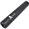 CYMA SILENZIATORE SKULL NERO FULL METAL 195MM SINISTRO