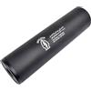 CYMA SILENZIATORE SPECIAL FORCES NERO FULL METAL 130MM DOPPIO FILETTO