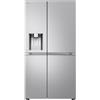 LG GSLE91MBAC Frigorifero Americano Side-by-Side, Classe C, Frigorifero No Frost, 628L, Wi-Fi, Tecnologia Door&Linear Cooling, Fresh Converter, Dispenser Senza Allaccio, UVnano, Metal Sorbet