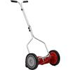Great States 304-14 - Tosaerba a spinta, rosso, 35,5 cm, 5 lame