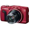 Canon Macchina fotografica compatta PowerShot SX700 HS - Rosso + Canon Zoom Lens 30X IS 4.5-135mm f/3.2-6.9 f/3.2-6.9 - refurbished