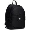 Invicta Zaino Monoscomparto, Nero, Tasca porta laptop, Tasca porta borraccia, Per ragazzi e ragazze, Adulti, Scuola, Ufficio e tempo libero