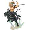 Bandai Figuarts ZERO ONE PIECE Roronoa Zoro Gokutoragari Figura PVC ABS 200mm