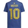 adidas Argentina Adidas T-shirt Maglia maglietta Messi 10 Graphic Bambini Ragazzi Blu
