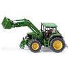 siku 3652, John Deere Tractor with Front Loader, 1:32, Metal/Plastic, Green, Mov