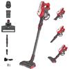 Hoover H-FREE 100 HF122RH 011 Scopa Elettrica Senza Fili, Senza Sacco, Ciclonico, Batteria 22V, Autonomia 40 Min, Grigio