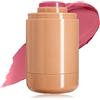 EONFAVE Pocket Blush Stick - Matt Liscio Intensive Color Crema Rouge Stick per guance e labbra - Finitura naturale e luminosa lungo indossando crema blush per donne ragazze (04 macchie, 1 pezzo)