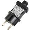 HOHOVYVY Spina per catena luminosa esterna, adattatore di rete, trasformatore, driver, IP44, 31 V, max 3,6 W (1 pezzo)