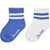 Sterntaler Confezione doppia di calzini Coolmax a coste - calzini corti per bambini - classica struttura a costine - calze sportive - termoregolanti - vestibilità ottimale - Confezione da 2 calze