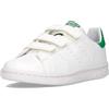 Adidas Stan Smith CF C, Scarpe da Ginnastica Unisex - Adulto, Bianco/Bianco/Verde, 32 EU