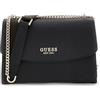 GUESS Calista Convertivle Crossbody Flap, Borsa a Tracolla Donna, Nero, Taglia Unica