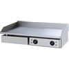 Attrezzature Professionali Griglia Elettrica Professionale Grande WHN75L - Linea Smart Line - Piano Riscaldante Liscio