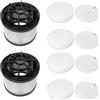 HEIBTENY Set di filtri per aspirapolvere, per Hoover HF1 PLUS T119 scarico S143 pre-motore HEPA, lavabile, ricambio per HF1P10P 011 HF1P10H 011 senza fili, cattura il 99,97% della polvere