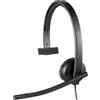 Logitech H570e Cuffie mono con filo e cavo USB-A
