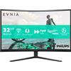 Philips Evnia 32M2C3500L/00 Monitor PC 80 cm (31.5") 2560 x 1440 Pixel Quad HD LCD Nero [32M2C3500L/00]