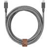 Native Union Cavo da cintura Native Union da USB-C a Lightning - 3 m - Zebra