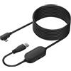 Vortex Cavo da 5 m con amplificatore di segnale per occhiali VR|per Quest 3 3S 2 PICO 4 HTC Focus 3