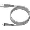 Force Power, cavo USB-A/Lightning ultraresistente 3 m - 2,4 A, grigio