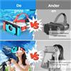 Merkloos Occhiali VR - Realtà virtuale 3D - Set VR - Occhiali VR - Senza fili - Per giochi VR - Per PC, Playstation, Smartphone - Con accessori