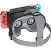 Merkloos Occhiali VR - Realtà virtuale 3D - Set VR - Occhiali VR - Senza fili - Per giochi VR - Per PC, Playstation, Smartphone - Con accessori