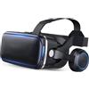 Merkloos Occhiali VR - Occhiali 3D per la realtà virtuale - Occhiali VR - Cuffie VR