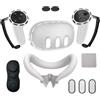 OEM Set di accessori in silicone per visori VR Oculus/Meta Quest 3 (bianco)
