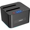 OEM Docking station USB 3.0 per HDD/SSD SATA da 2,5 e 3,5 pollici con funzione di clonazione offline