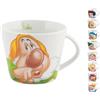 Home, Set 12 Tazze Tè Disney Nani in Porcellana (270 ml) - Confezione Completa con 7 Nani, Biancaneve e Personaggi - Perfetto per Collezionisti e Appassionati Disney