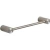 Gedy Ande Porta Asciugamani Bagno da Parete Lunghezza 30cm, Porta Salviette Bagno da Muro in Acciaio Inox AISI 304 con Finitura Spazzolato, Fissaggio tramite Viti Incluse nella Confezione