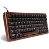 Sharkoon Skiller SGk50 S3 Wood, PBT, RGB Gaming Keyboard, 75% FR layout