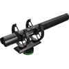 MACKIE Em-98Ms Microfono Shotgun Professionale USB con Batteria Ricaricabile, Attacco Antiurto a Slitta Fredda e Uscita per Cuffie