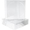 MediaRange BOX24 Custodia per CD (100) Trasparente 10,4 mm