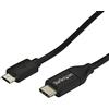 StarTech Cavo USB-C a Micro-USB 2m, Trasferimento Dati USB 2.0 (USB2CUB2M)