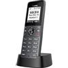 Yealink W71H DECT Cordless Handset, 35 Hours Battery Life, LCD Display, Black