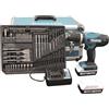 Makita Trapano a batteria kit HP488D008 18 V 2 AH