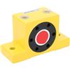 Fafeicy Vibratore Pneumatico Turbina, Vibratore per Silo e Nastro Trasportatore, Lega Alluminio, 130N Coppia, 0,2-0,6 MPa