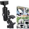Fabater Supporto per Mini, Supporto con Morsetto per Asta Regolabile per Mini Parabola Satellitare, Supporto per Portapacchi Staffa di Montaggio per Auto,