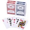 generico 2 mazzi Carte da Gioco Francesi Professionali 54 Carte (52 + 2 Jolly) Plastificate - Ideali per Poker, Burraco, Ramino e Blackjack