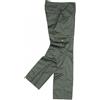 V-STORM PANTALONE TATTICO US ARMY IN COTONE ELASTICIZZATO VERDE