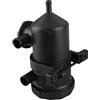 Hlyjoon Tanica olio con aperture in acciaio 25mm 3931030955 3931017950 Kit separatore aria olio serbatoio per ventilazione del basamento