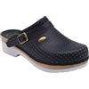 Scholl Shoes Scholl Clog Supercomfort Zoccoli Sanitari Professionali Con Cinturino Colore Navy Blue Misura 42