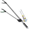 Generic Staffa per Canna da Pesca in Acciaio Inossidabile Supporto per Inserto a Terra per Pescatori Affidabile e Durevole Lungo 33 Cm (2.Coppa del Mondo)