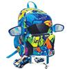 Tinta Unita Zaino Starter Young People Boy fluo + omaggio macchina mattoncini