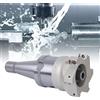 Aolidsive Set Frese NT40 FMB27 Portapinze con Fresa Frontale BAP400R 80 27 6 Flauto e Inserti APMT1604 per Fresatrice Lavorazione dei Metalli (NT40-FMB27+80 dischi coltelli+1604APMT grani #11)