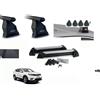 MENABO BARRE PORTATUTTO NISSAN X-TRAIL ANNO 2014 NO RAILS+PORTASCI 4 PAIA ALLUMINIO
