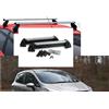 AFS MOTO AUTO BARRE PORTATUTTO ALLUMINIO FORD B MAX B-MAX ANNO 2018+PORTASCI 4 PAIA ALLUMINIO