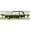 MENABO TELO COPRIAUTO TELATO FELPATO LAND ROVER RANGE ROVER CLASSIC ANNO 1990 CON ZIP